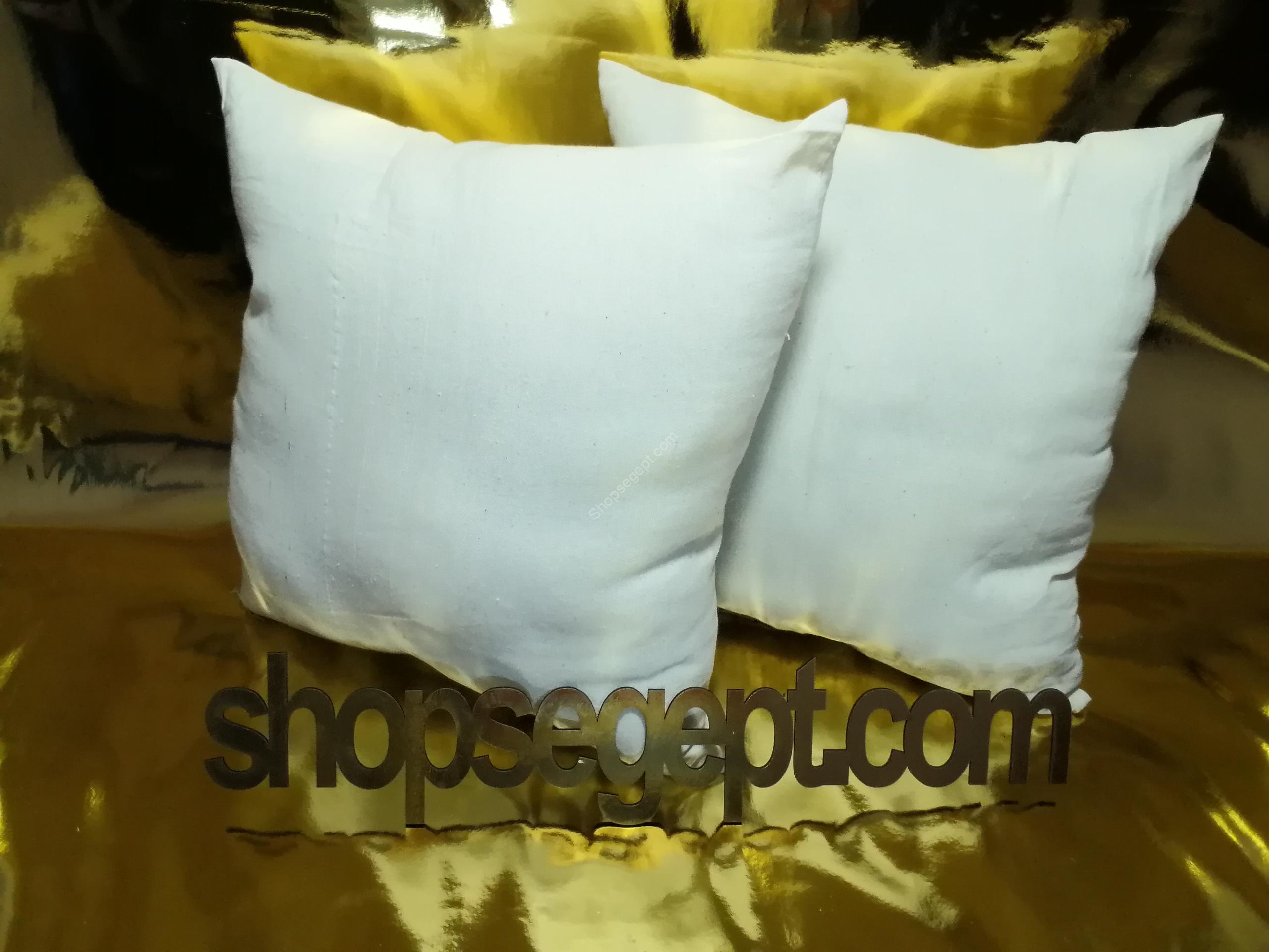 كيس حشو خدادية فايبر هولو 40×40 سم، حشو عالي الجودة من الفايبر هولو، نسيج دمور ثقيل، تصميم متين ومريح، دعم مثالي للخداديات.