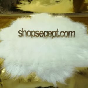 مفرش فرو وردة 80 سم - خصم 25%