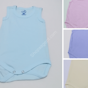 مجموعة متنوعة من سليبته السادة من قطن نقي بألوان مختلفة مثل الأبيض والأصفر واللبني والمخملي الفاتح والأزرق والوردي.