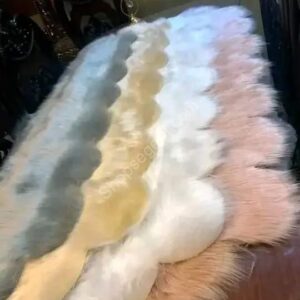 صورة المفرش الكامل: نص بديل: "مفرش سفرة فرو مستورد مقاس 150 × 40 سم بألوان متنوعة من متاجر مصر Shops Egypt" نص توضيحي: "مفرش سفرة فرو مستورد بألوان الرصاصي، الأسود، الأبيض، الأوف وايت، النبيتي، والكشمير. يعرض المفرش تصميمه الفاخر ومقاسه المناسب للطاولات." صورة close-up للملمس: نص بديل: "تفاصيل مفرش سفرة فرو مستورد يظهر نعومته وكثافته" نص توضيحي: "لقطة قريبة لملمس مفرش السفرة الفرو المستورد تظهر ناعوميته وكثافته وطول شعرة 5 سم." صورة المفرش على طاولة: نص بديل: "مفرش سفرة فرو مستورد موضوع على طاولة طعام لتوضيح الاستخدام" نص توضيحي: "مفرش السفرة الفرو المستورد على طاولة طعام، يبرز كيف يمكن أن يضيف لمسة من الأناقة والجمال لمائدتك." صورة للألوان المتاحة: نص بديل: "ألوان مختلفة لمفرش سفرة فرو مستورد: الرصاصي، الأسود، الأبيض، الأوف وايت، النبيتي، والكشمير" نص توضيحي: "عرض لألوان مفرش السفرة الفرو المستورد المتاحة من متاجر مصر Shops Egypt، بما في ذلك الرصاصي، الأسود، الأبيض، الأوف وايت، النبيتي، والكشمير."