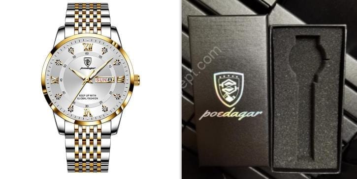 ساعة رجالية جديدة مقاومة للماء بتقويم مضيء - الصورة 2