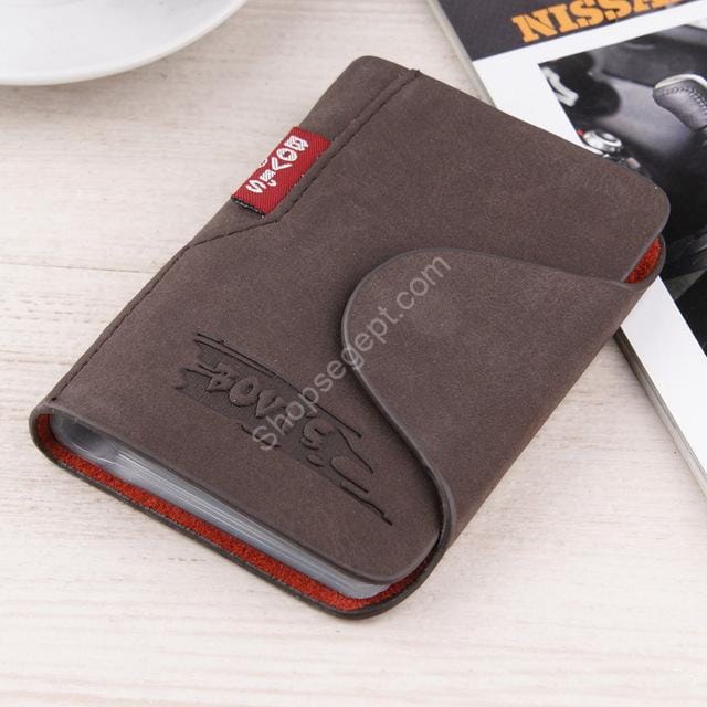 حامل بطاقة الهوية محفظة بخاصية تحديد الهوية بموجات الراديو - الصورة 5