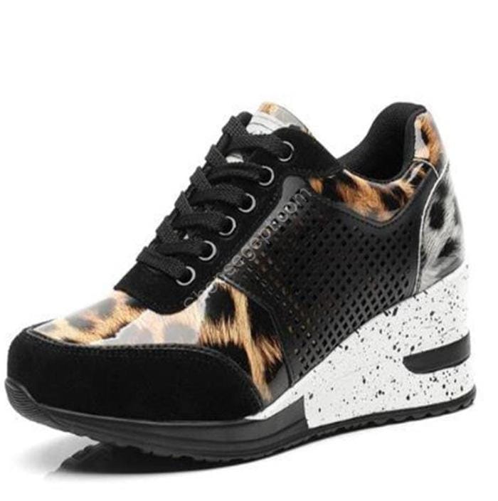 أحذية رياضية نسائية منصة مقاومة للماء - الصورة 4