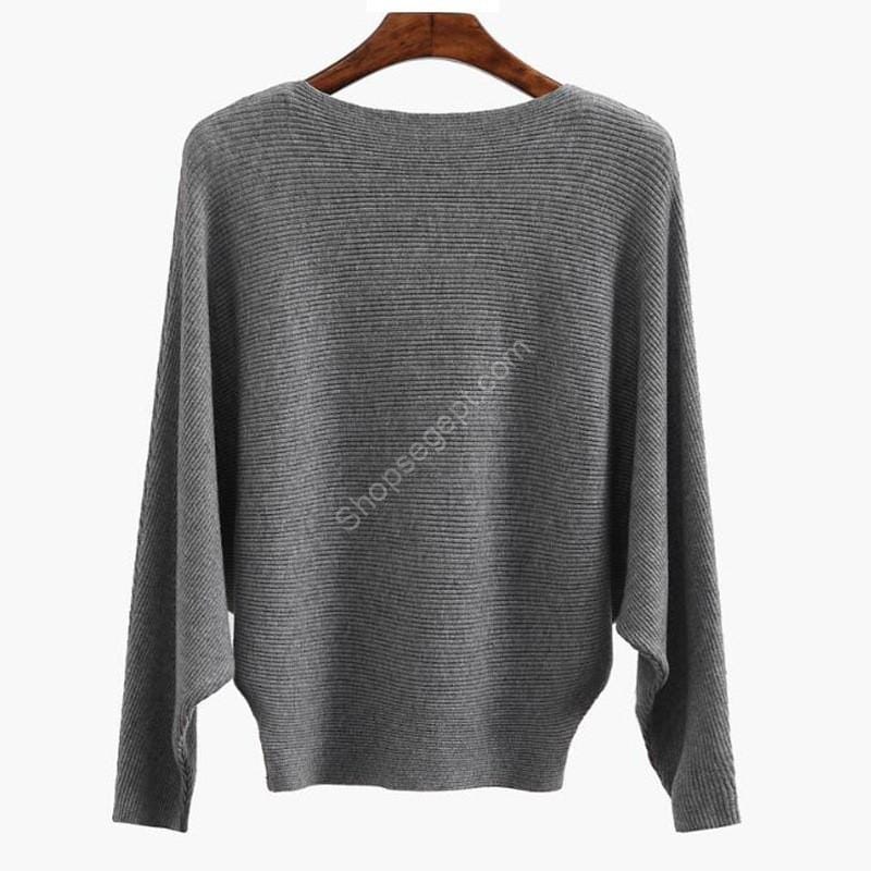 سترة نسائية فضفاضة بلون سادة ذات طابع بسيط - الصورة 7