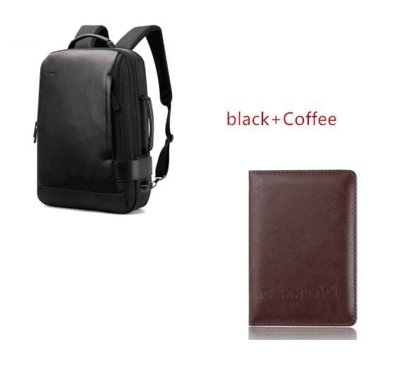 حقيبة ظهر كمبيوتر للأعمال الجديدة للسفر مقاومة للماء للرجال حقيبة ظهر قابلة لإعادة الشحن عبر يو اس بى - الصورة 8