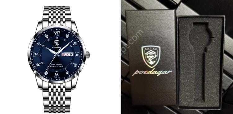 ساعة رجالية جديدة مقاومة للماء بتقويم مضيء - الصورة 6