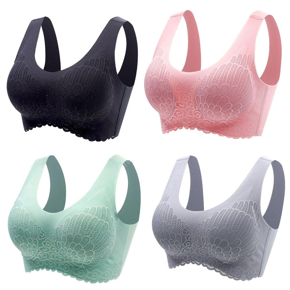 حمالة صدر رياضية بدون درزات بدون سلك من مجموعة أزياء نسائية - الصورة 7