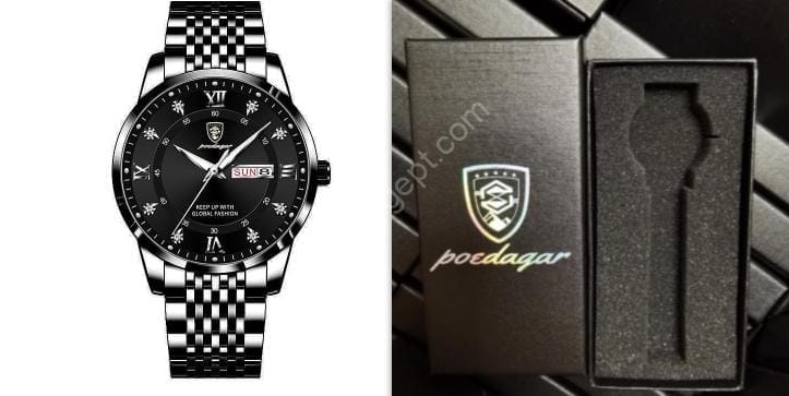 ساعة رجالية جديدة مقاومة للماء بتقويم مضيء - الصورة 4