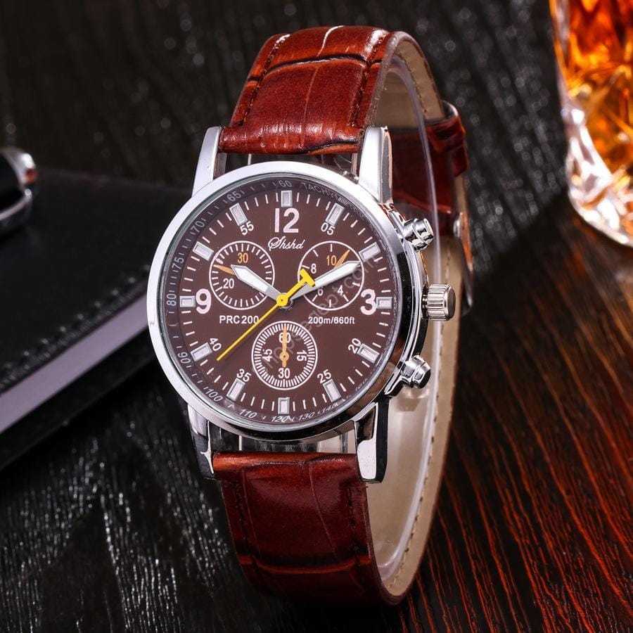 ساعة حزام للرجال ساعة كوارتز رياضية للطلاب - الصورة 7