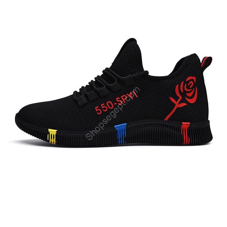 حذاء مسطح مصنوع من قماش شبكي قابل للتنفس ومقاوم للاهتراء - الصورة 4