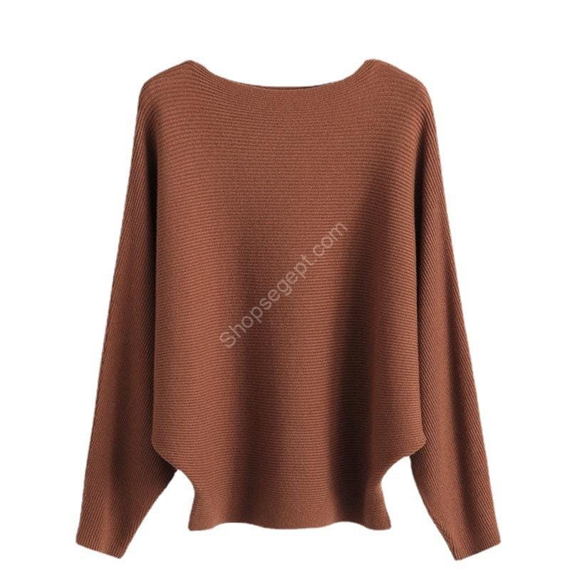 سترة نسائية فضفاضة بلون سادة ذات طابع بسيط - الصورة 10