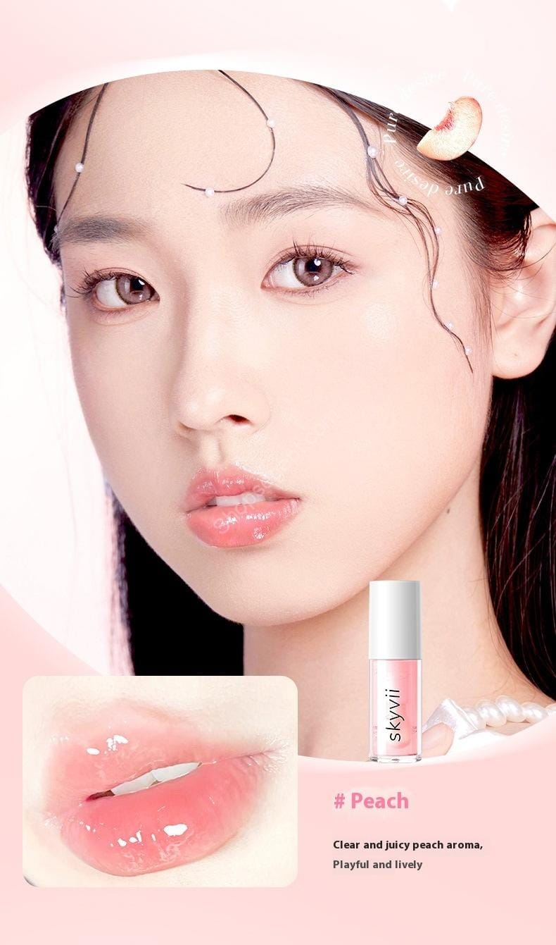 ملمع الشفاه بنكهة الفراولة، مضاد للتشققات، مرطب الشفاه المغذي والمرطب - الصورة 5