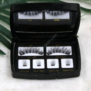 مجموعة رموش أكريليك مغناطيسية بدون شحذ الغراء