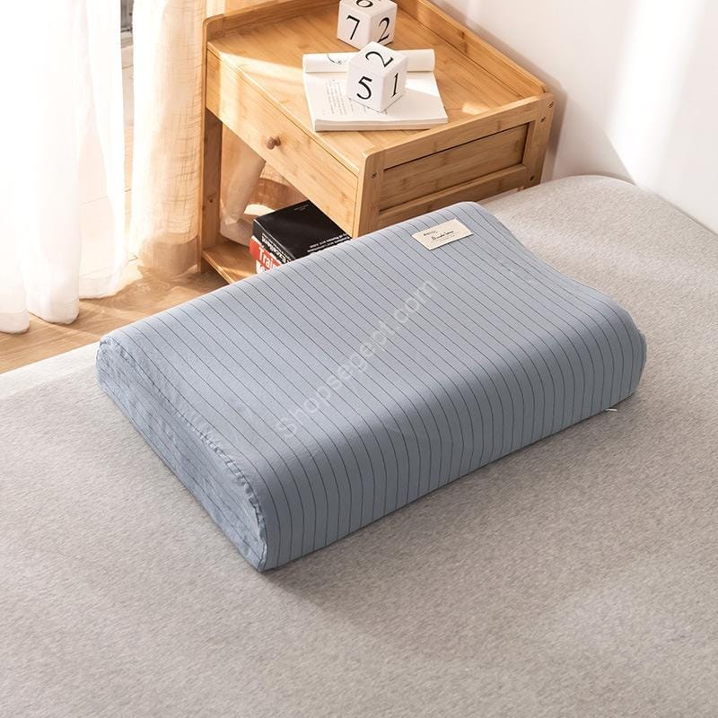 غطاء وسادة من اللاتكس القطني المغسول صديق للبشرة - الصورة 9