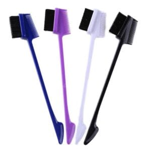 مشط ذو حافة شعر مزدوجة الجوانب