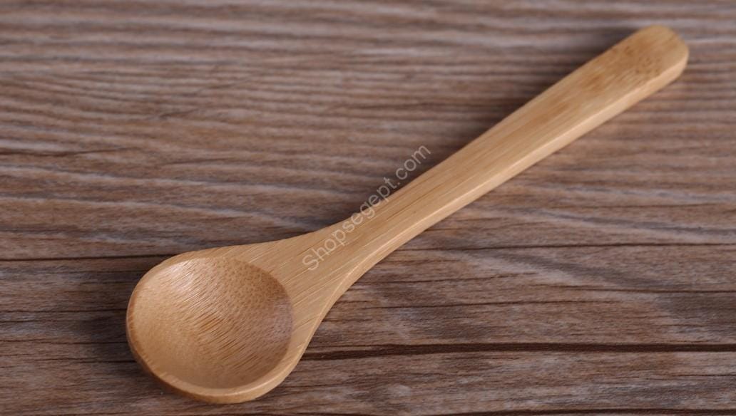 كوب فخار خشن مصنوع يدوياً مع ملعقة - الصورة 5