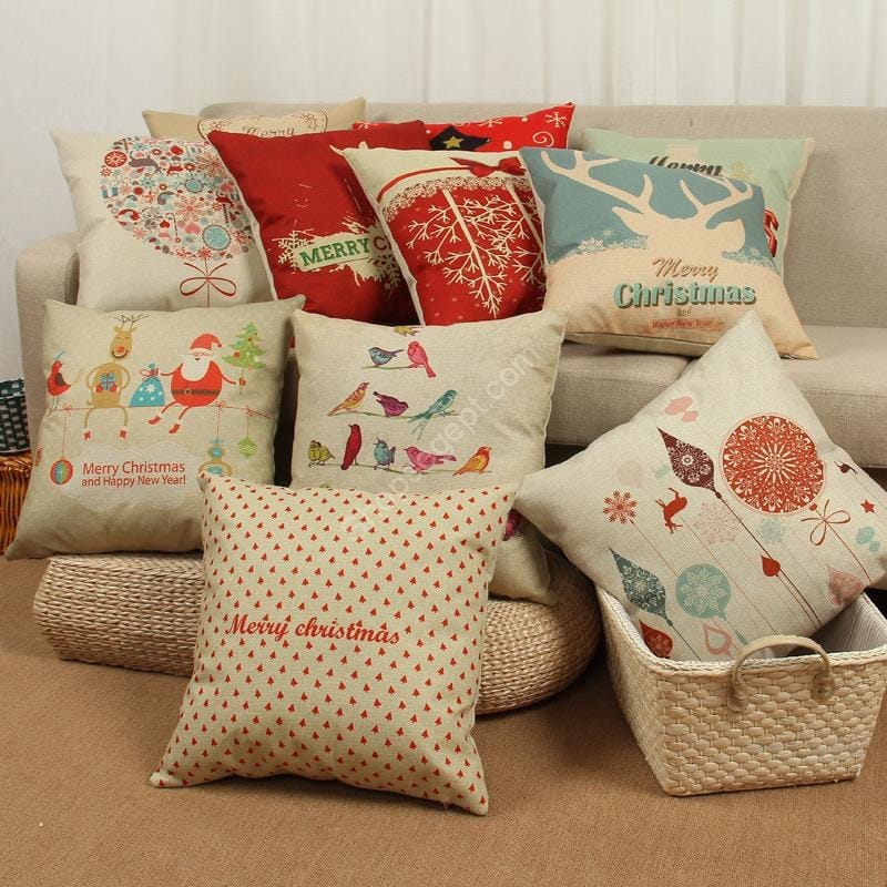 وسادة عيد الميلاد الأيائل