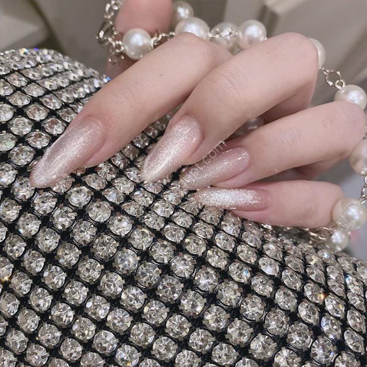 ملصقات أظافر يتم ارتداؤها يدويًا، رقعة أظافر وهمية - الصورة 6