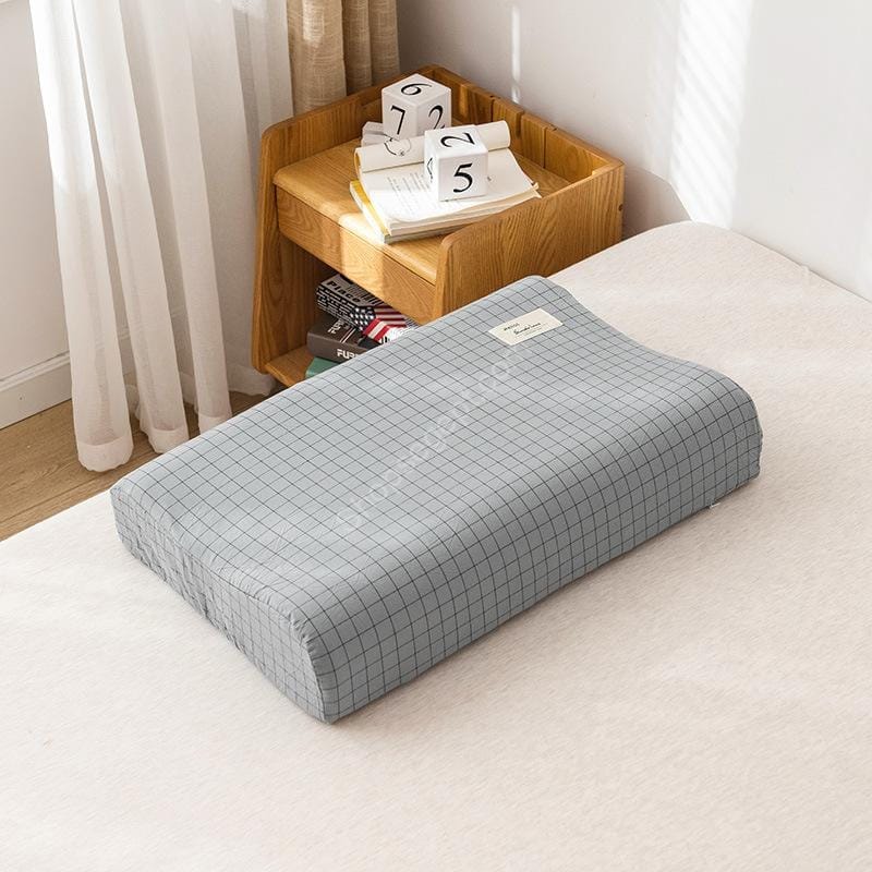 غطاء وسادة من اللاتكس القطني المغسول صديق للبشرة - الصورة 10