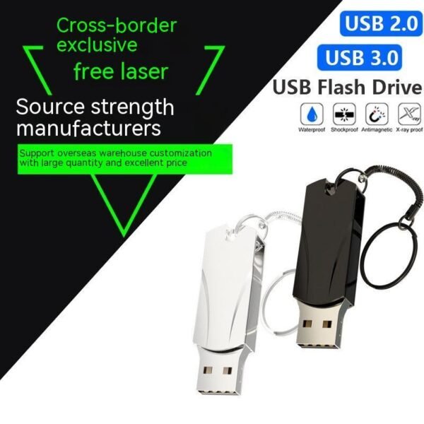 ⁦قرص توسيع معدني USB ذو سعة كبيرة⁩ - الصورة ⁦4⁩