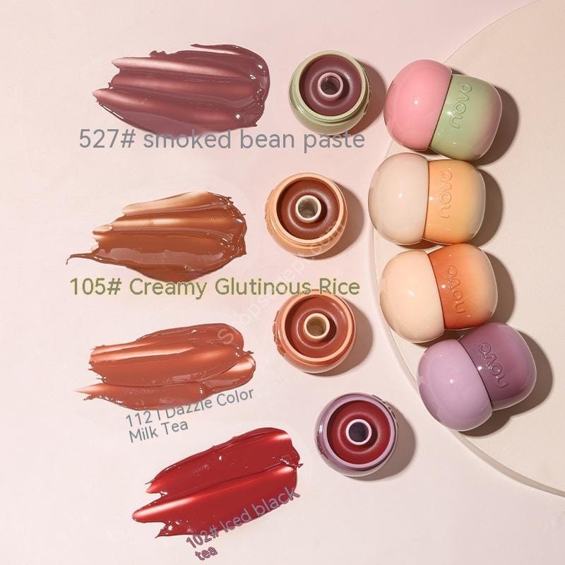 أحمر الشفاه ميلك كان مرطب الشفاه اللامع مرآة الشفاه لا يبهت ولا يترك بقع على الكوب - الصورة 2