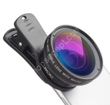 مجموعة عدسات الهاتف 0 45x زاوية واسعة للغايه
