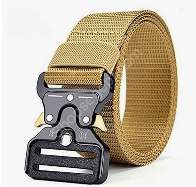 حزام جيش بدوكه حديد باللون البيج من متاجر مصر (Shops Egypt)