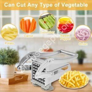 قطاعة بطاطس 🥔وخضار-ستانلس ستيل أصلي