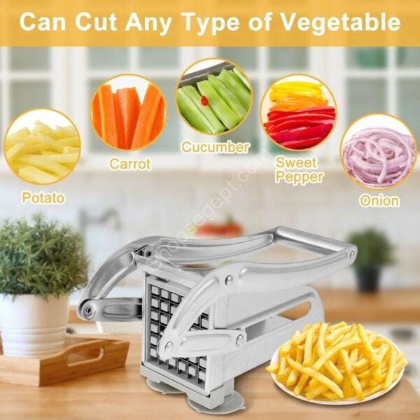 قطاعة بطاطس 🥔وخضار-ستانلس ستيل أصلي