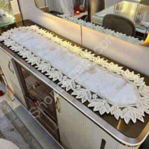 مفرش ديكور ملكي فاخر للبوفيه والسفرة