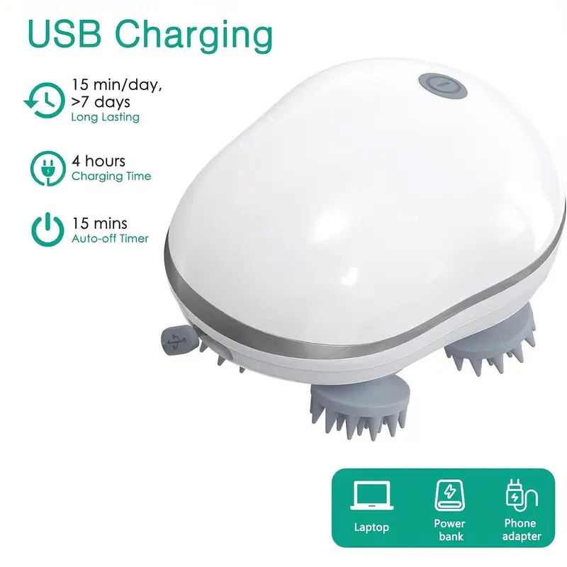 جهاز تدليك لفروة الرأس و الجسم - الصورة 5