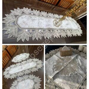 طقم مفارش 5قطع بتصميم تركي