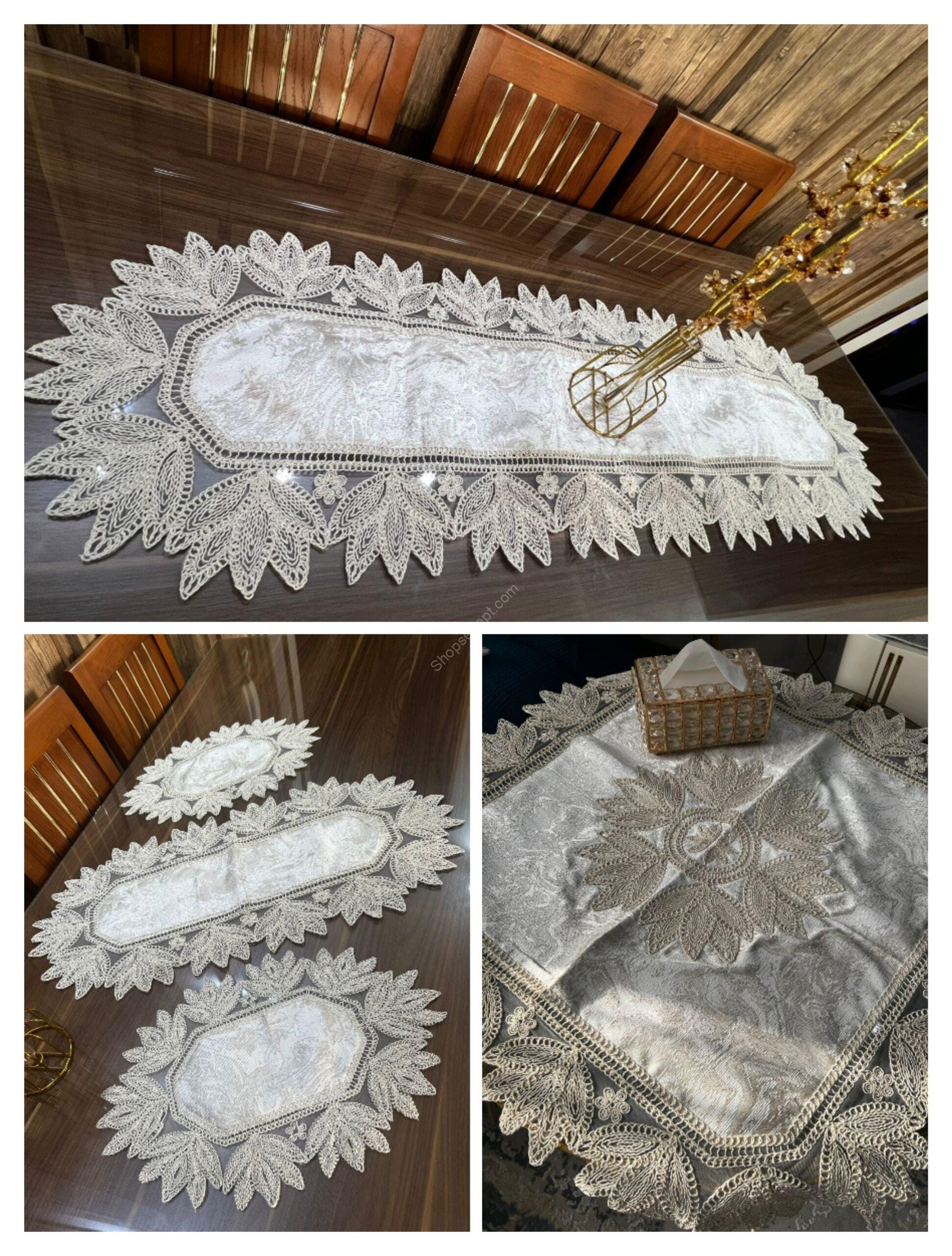 طقم مفارش 5قطع بتصميم تركي